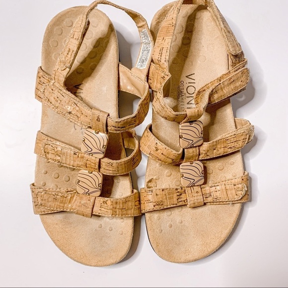 Vionic Amber Brown Sandals - Picture 3 of 4